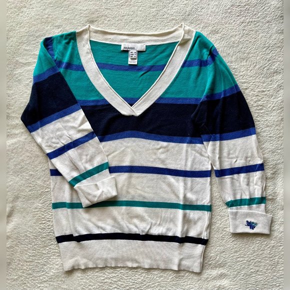 Mango Tops - Three-Quarter Sleeve V-Neck from Mango